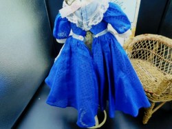 MEG MA BLUE DRESS BK